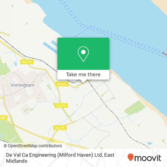 De Val Ca Engineering (Milford Haven) Ltd map