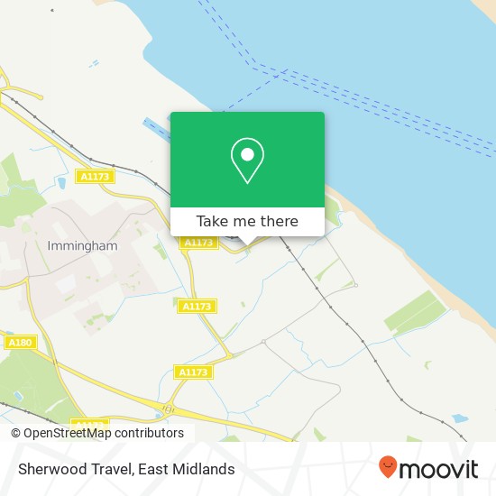 Sherwood Travel map