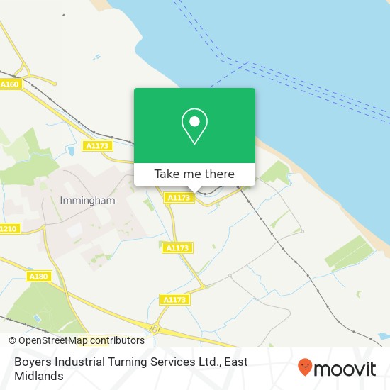 Boyers Industrial Turning Services Ltd. map