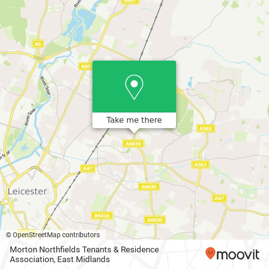 Morton Northfields Tenants & Residence Association map