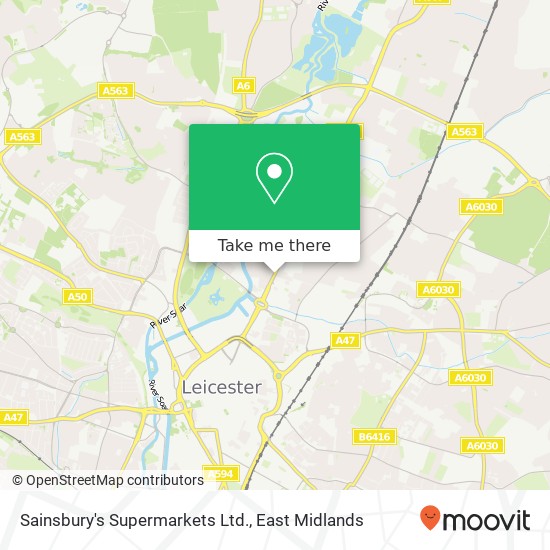 Sainsbury's Supermarkets Ltd. map