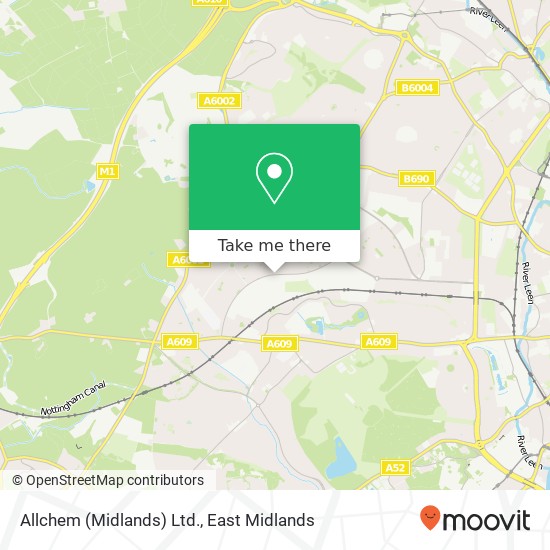 Allchem (Midlands) Ltd. map