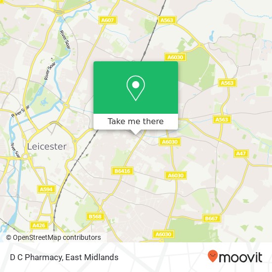 D C Pharmacy map