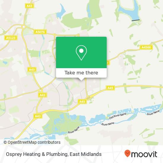 Osprey Heating & Plumbing map