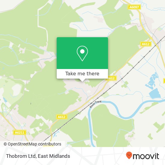 Thobrom Ltd map