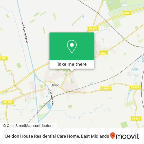 Beldon House Residential Care Home map