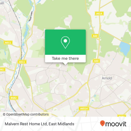 Malvern Rest Home Ltd map