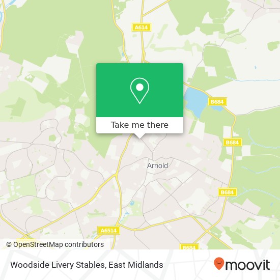 Woodside Livery Stables map