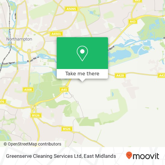 Greenserve Cleaning Services Ltd map