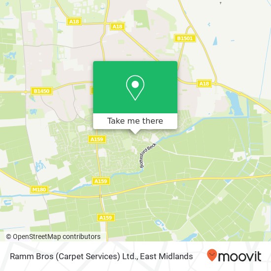 Ramm Bros (Carpet Services) Ltd. map