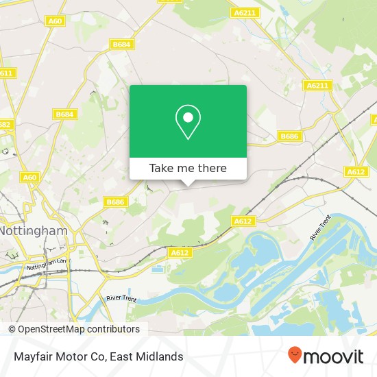 Mayfair Motor Co map
