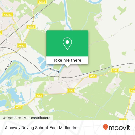 Alanway Driving School map