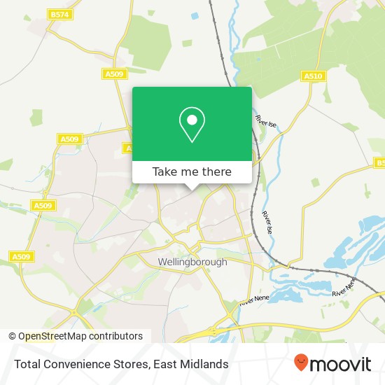 Total Convenience Stores map