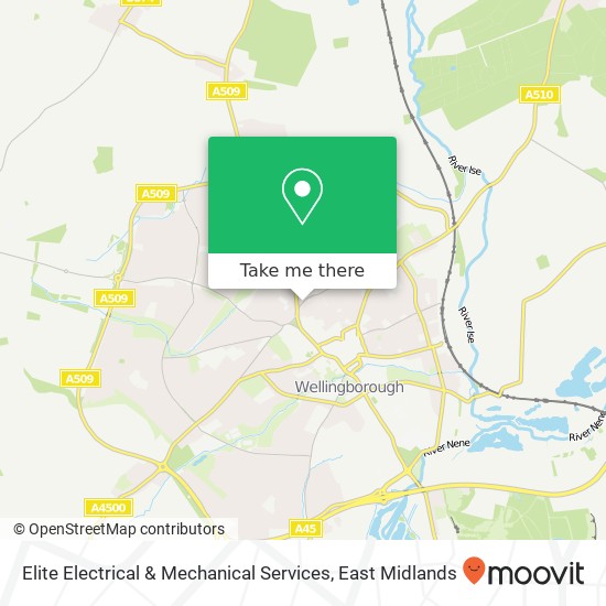 Elite Electrical & Mechanical Services map