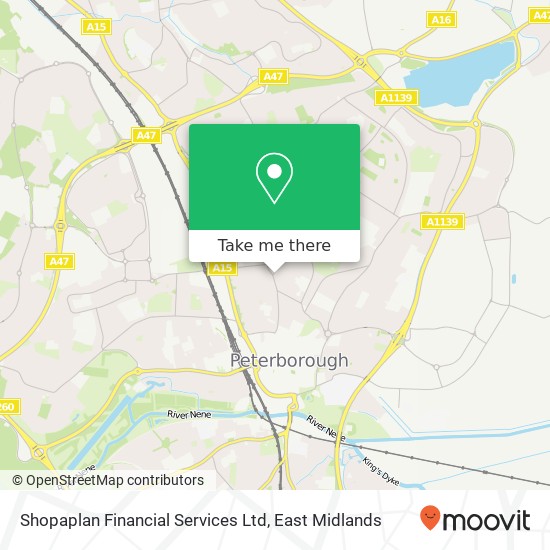 Shopaplan Financial Services Ltd map