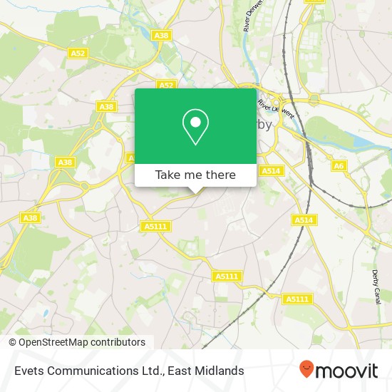 Evets Communications Ltd. map