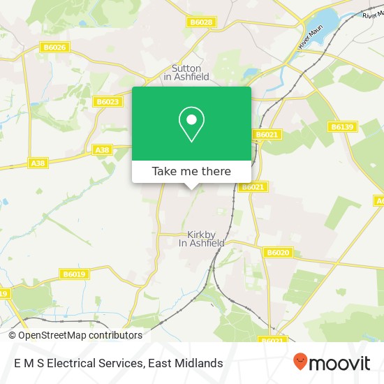 E M S Electrical Services map