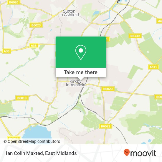 Ian Colin Maxted map