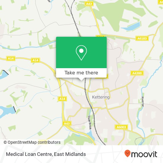 Medical Loan Centre map