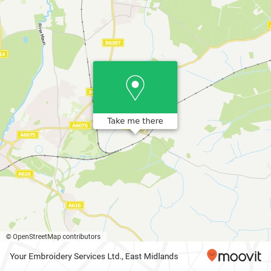 Your Embroidery Services Ltd. map