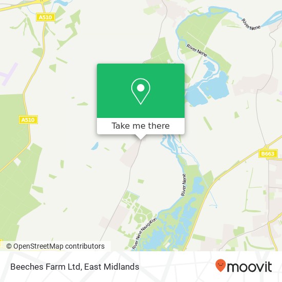 Beeches Farm Ltd map