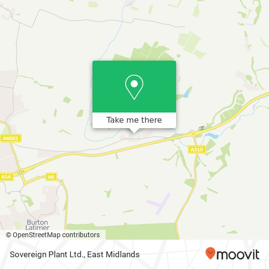 Sovereign Plant Ltd. map