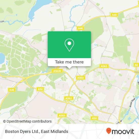 Boston Dyers Ltd. map