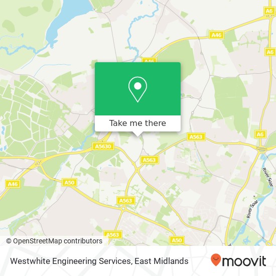 Westwhite Engineering Services map