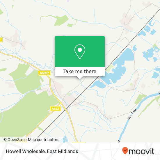 Howell Wholesale map
