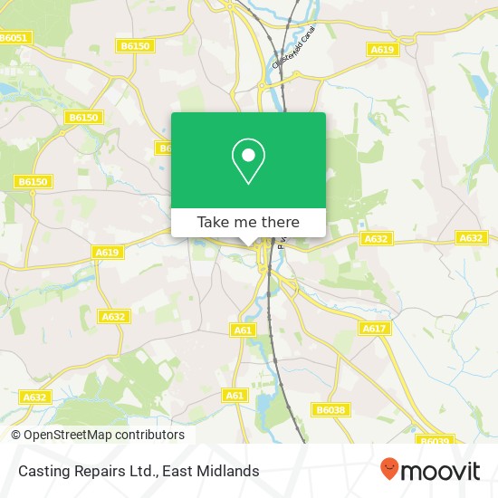 Casting Repairs Ltd. map
