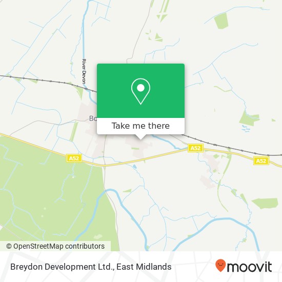 Breydon Development Ltd. map