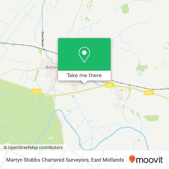 Martyn Stubbs Chartered Surveyors map