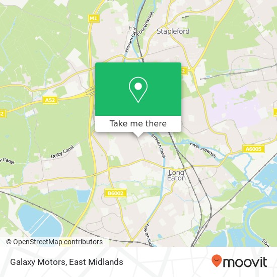 Galaxy Motors map