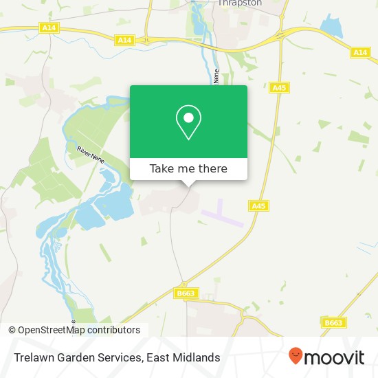 Trelawn Garden Services map
