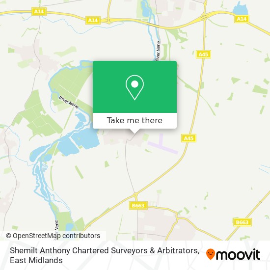 Shemilt Anthony Chartered Surveyors & Arbitrators map