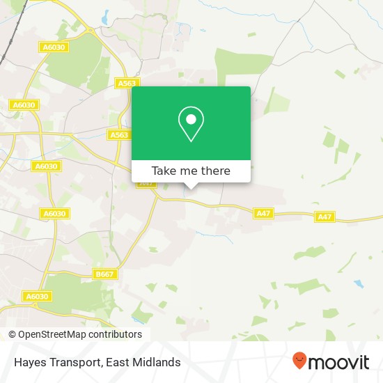 Hayes Transport map