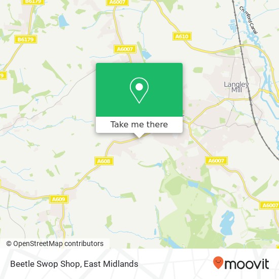 Beetle Swop Shop map