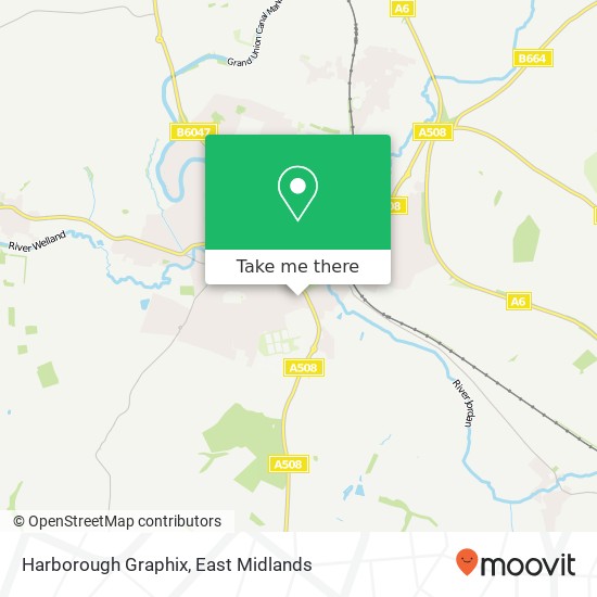Harborough Graphix map