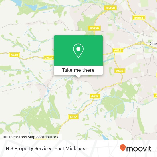 N S Property Services map