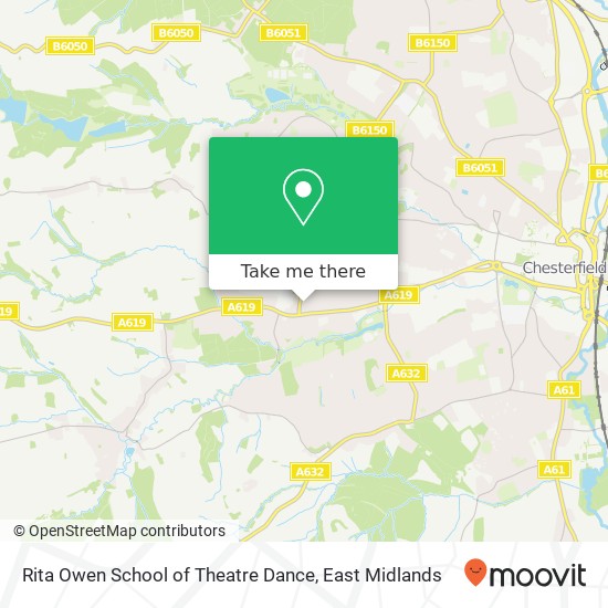 Rita Owen School of Theatre Dance map