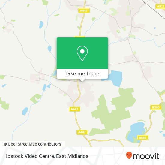 Ibstock Video Centre map