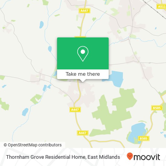 Thornham Grove Residential Home map