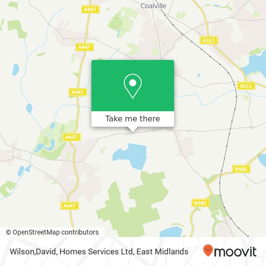 Wilson,David, Homes Services Ltd map