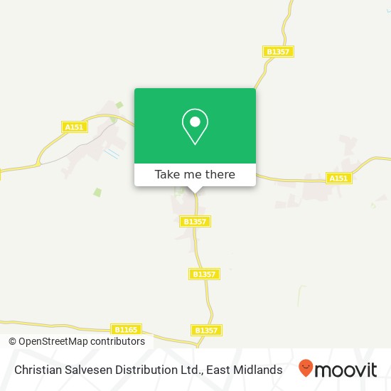 Christian Salvesen Distribution Ltd. map