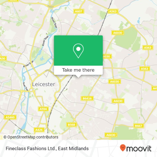 Fineclass Fashions Ltd. map