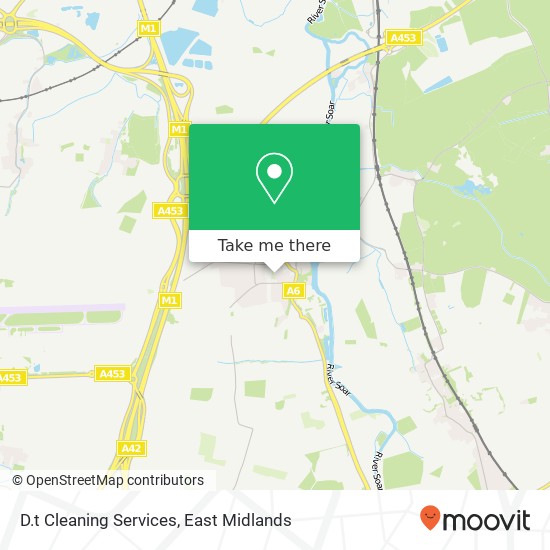 D.t Cleaning Services map