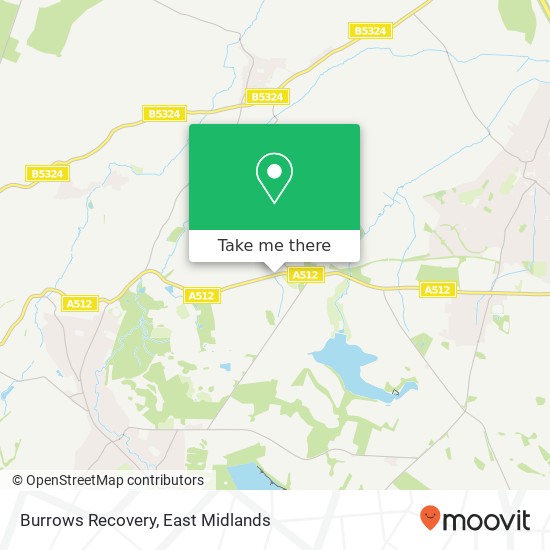 Burrows Recovery map