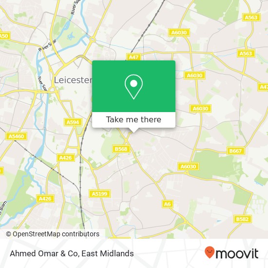 Ahmed Omar & Co map