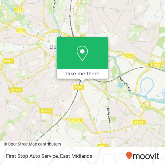 First Stop Auto Service map