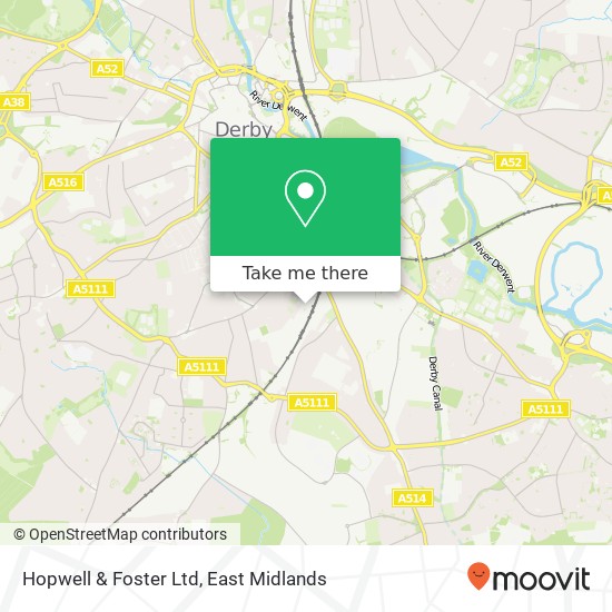 Hopwell & Foster Ltd map